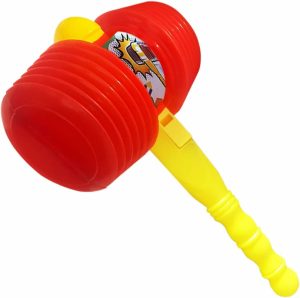 Hammering & Pounding Toys | Gigantisk pipende hammel  Jumbo 14 tommer Barns pipende hammel Pounding leke  Clown  Karneval og Cirkus Bursdagsgaver  Utmerket gave til gutter og jenter 3 år og oppover