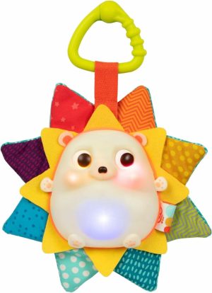 Musikalske leker | B. Baby – Baby Musical Light-Up Hedgehog Toy With Lights & Sounds – Sensory Toy For Newborns – Music & Glowing Lights – Rainglow Buddy – 0 Months +