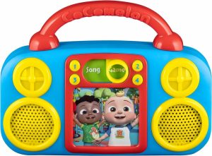 Musikalske leker | Cocomelon Toy Music Player Inneholder Freeze Dance – Musikkleksikon For Barn Med Innbygde Barneviser For Cocomelon-leker og Gaver Til gutter og jenter