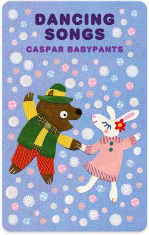 Musikalske leker | Dancing Songs By Caspar Babypants – Barnemusikkkort For Bruk Med Spiller & Mini All-In-1 Lytteenhet – Skjermfri Lytting Med Moro Sangalongmusikk For Spilletid, Fester & Reiser