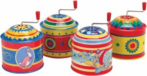 Musikalske leker | Tin Music Boxes Toy (Hvert element selges separat)