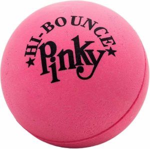 Kuler | Super Bounce Pinky Ball (1 ball) Utendørs spill & innendørs lekeplass barnespill. Massasjebehandlingsballer. Sportslige festgaver & karnevalspriser i bulk. 976-1P