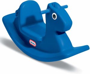 Rocking Hester & Dyr | Rocking Horse Blue 33,00 L x 10,00 B x 17,50 H tommer