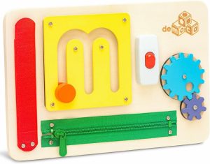 Sortering og plassering av leker | Montessori Busy Board For 1 Årung  Sensory Toy For Toddlers  Reiseleker Med Læringsaktiviteter For 1 Årung Og 2 Årung  Gave Til gutter Og jenter  Pakningsform Kan Variere