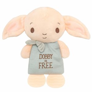 Tannhuggere | Harry Potter Dobby tyggeleke myk leke med krøllete stoff for nyfødte guttebarn og jentebarn 10 tommer