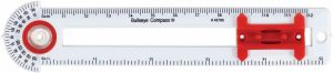 Utkast Compasser | Safe-T Bullseye Kompass  Linjal  Visuell geometri  Matematikk tilbehør  Alder 8+  Flere farger  Modell: 45701